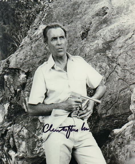 Christopher Lee as Francisco Scaramanga in James Bond 007: The Man wit ...