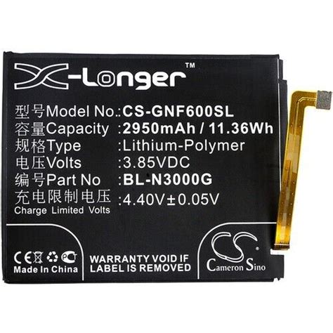 Battery For GIONEE BL N3000G GIONEE F6 GIONEE F6L EBay