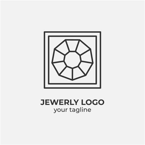 Free Linear Minimalist New Jewelry Logo template to edit