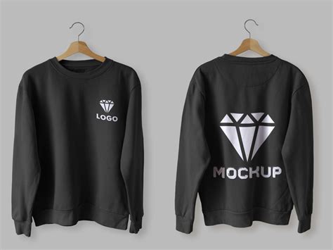 Hoodie front and back mockup by Sadik Hossain on Dribbble