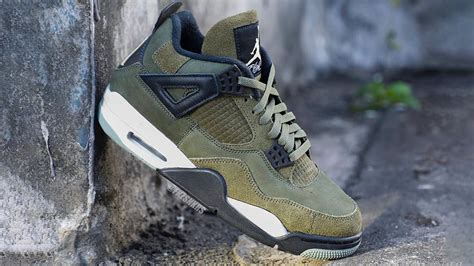 A Sneak Peek At The Air Jordan 4 Craft "Olive" - IMBOLDN