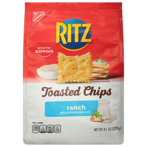 Save On Nabisco Ritz Toasted Chips Ranch Crackers Order Online Delivery