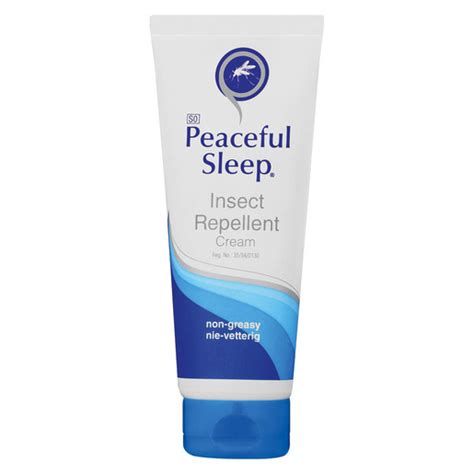 Peaceful Sleep Insect Repellent Cream 100ml Smart Price Specials Pnp Home