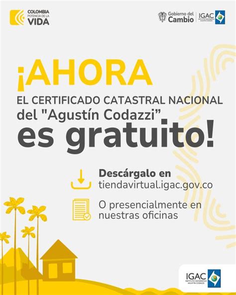 Certificado Catastral Nacional Del Igac Ahora Es Gratuito Para Todos