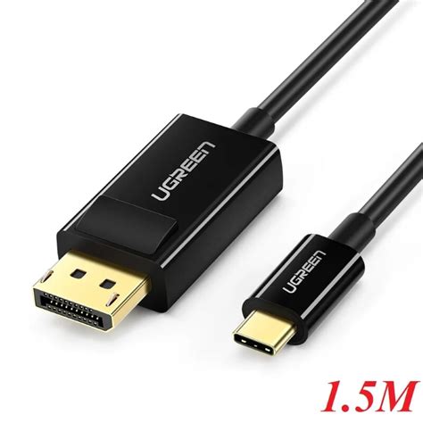 Ugreen 50994 15m Usb Type C To Dp Cable Black Mm139