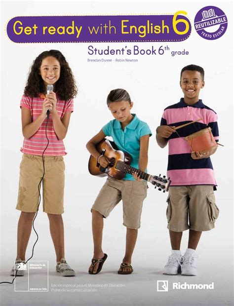 Libro de Inglés 6 Básico 2025 Descarga PDF Textos Escolares