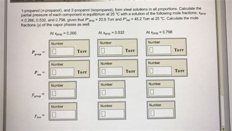Solved 1-propanol (n-propanol), and 2-propanol | Chegg.com