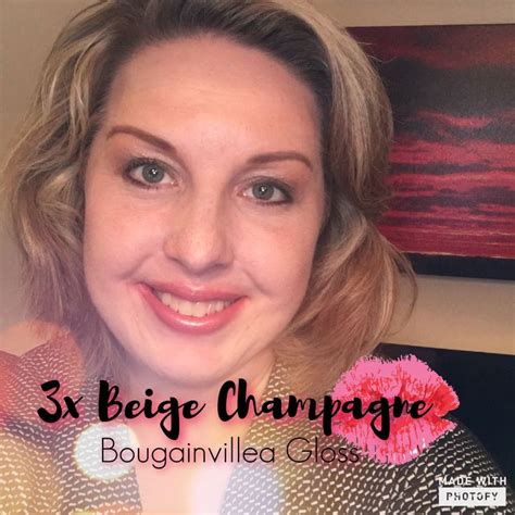 X Beige Champagne Lipsense Bougainvillea Gloss Order Via Facebook