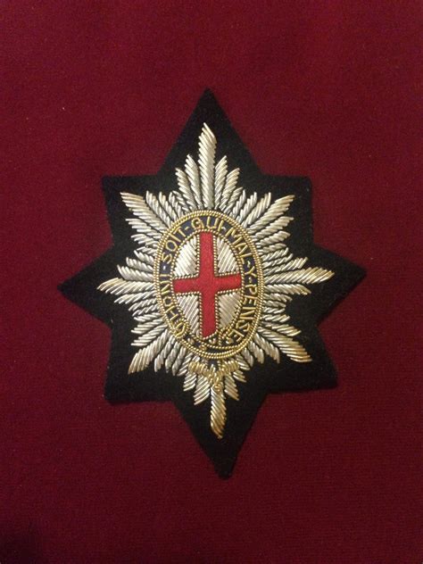 Coldstream Guards Blazer Badge Masons Military Badge And Button