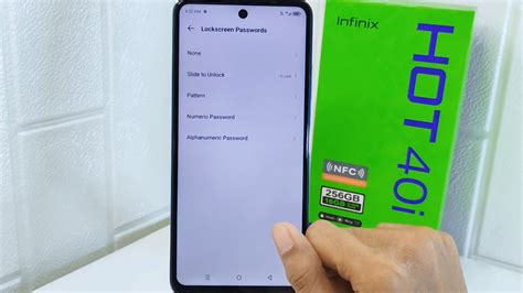 How To Change Screen Lock On Infinix Hot 40i YouTube