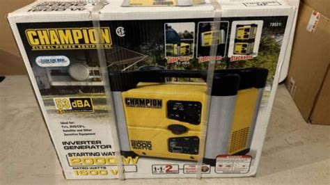 Champion I Watt Portable Stackable Inverter Generator