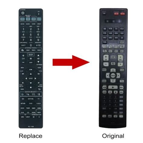 New Rc Replace Remote Control Fit For Denon Av Receiver Avr