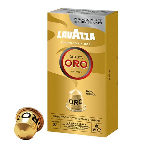 Lavazza Qualit Oro Kapslar Till Nespresso F R Kr