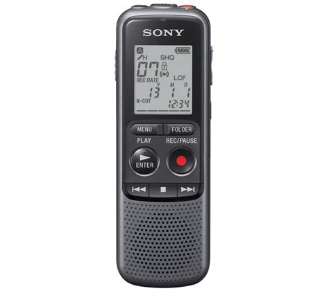 Sony Icd Px Digital Voice Recorder Black Deals Pc World