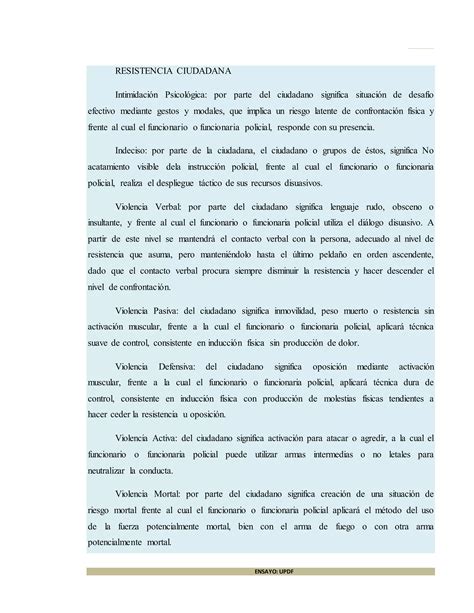 Uso Progresivo Y Diferenciado De Fuerza Pdf