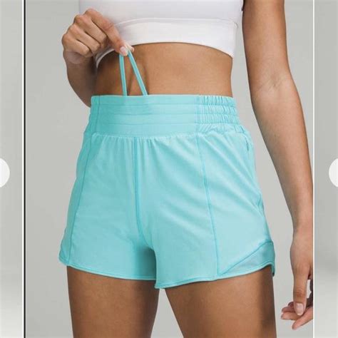 RARE NWT Lululemon Hotty Hot Hr Short 4 Electric Depop