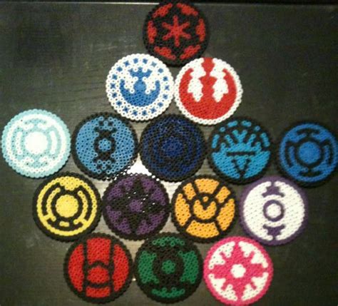 Perler Bead Creations Green Lantern Corps Empire By Rhys Michael