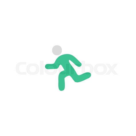 Run Icon Vector | Stock vector | Colourbox