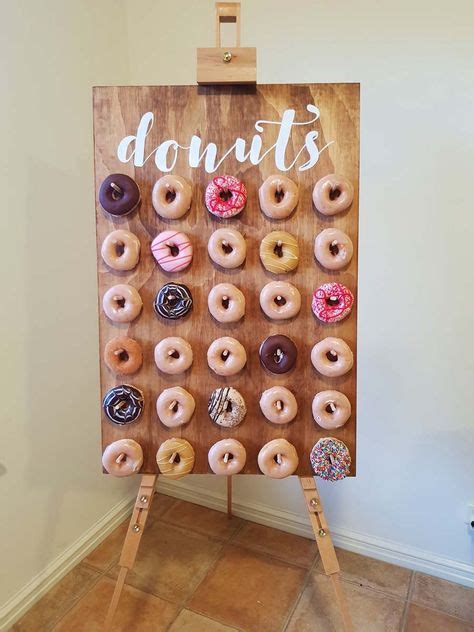 Here S A Donut Board Project You Ll Want At Your Own Wedding Donut