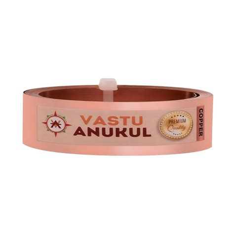 Buy Vastu Anukul Premium Metal Vastu Strips Copper Size L Feet X