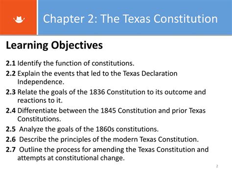 PPT - Evolution of the Texas Constitution: From Rebellion to Modern