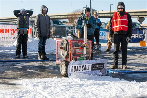 Dunwoody Hosts Th Annual Autonomous Snowplow Competition This January