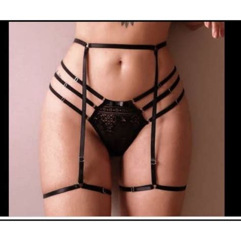 Cinta Liga Sexy Conjunto De Lingerie Diversas Cores Perneira Shopee Brasil