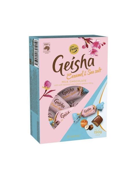 Конфеты Geisha Caramel & Sea salt 150 грамм купить на OZON по низкой ...