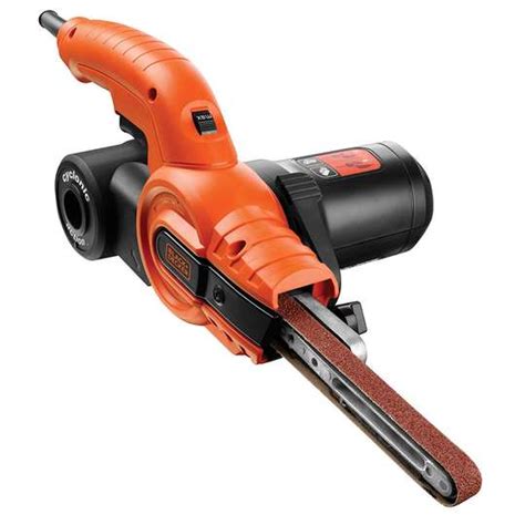 szlifierka taśmowa pilnik do metalu 451x13mm 350W Black Decker KA900E