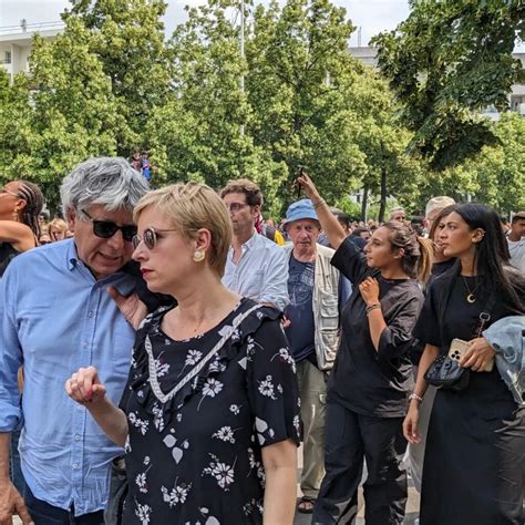 À la marche pour Nahel Clémentine Autain