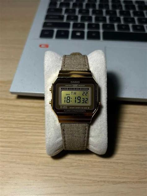 Casio A Wegl Aef Vintage Retro Gold Aesthetic Y K Elegnacki Slim