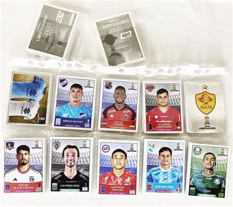 Kit Completo C Todas Figurinhas Da Libertadores Panini Frete Gr Tis