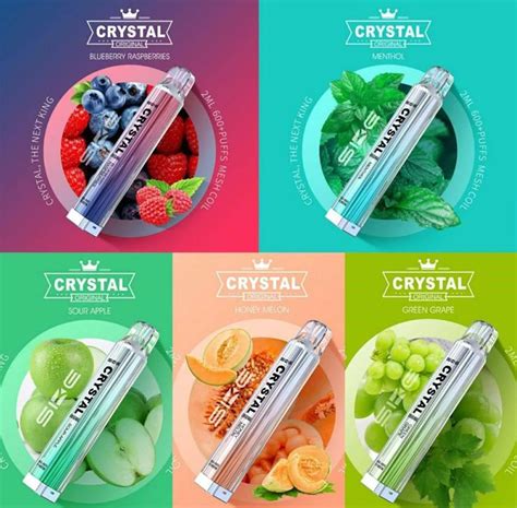 Crystal Bar 600 Disposable Vape Device Custom Vapes UK Vape Kits