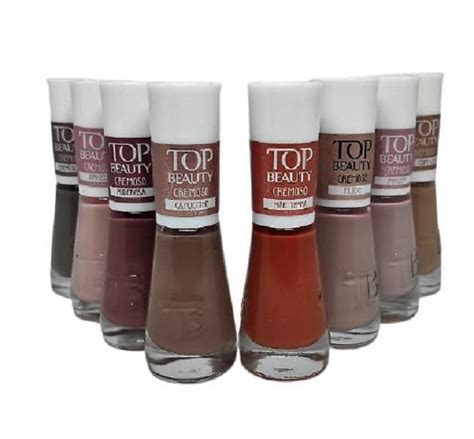 Esmalte Top Beauty Coleção Nude 8 Und Esmalte Magazine Luiza