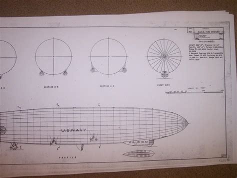 USS LOS ANGELES airship model plans | #1880820324