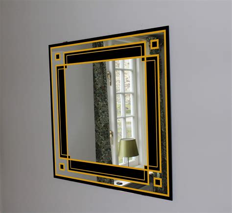 Art-deco frame (mirror art print) | Fruugo AU