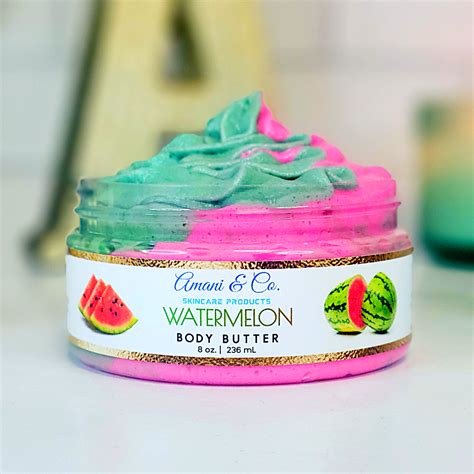 Watermelon Body Butter Homemade Body Butter Diy Body Butter Body Butter