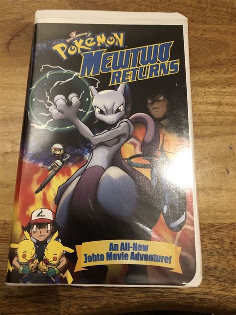 Pokemon Mewtwo Returns Vhs 2001 Clamshell Packaging 85392214235 Ebay