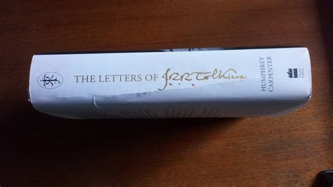 The Letters Of J R R Tolkien By Carpenter Humphrey Editor Tolkien