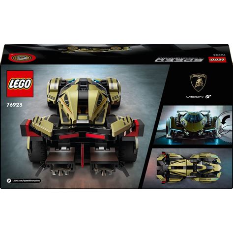 LEGO Speed Champions 76923 Lamborghini Lambo V12 Vision Gran Turismo Super Car Set | Smyths Toys ...