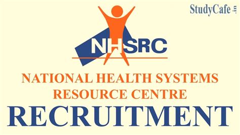 NHSRC Recruitment 2022 Check Post Details Job Role And How To Submit