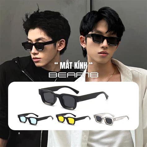 HOT TREND Kính mát kính râm thời trang đen y k phong cách cá tính