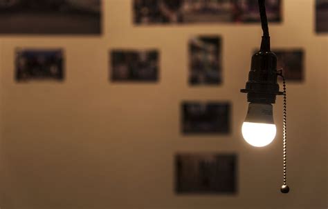 A bright light bulb hanging | Free Photo - rawpixel