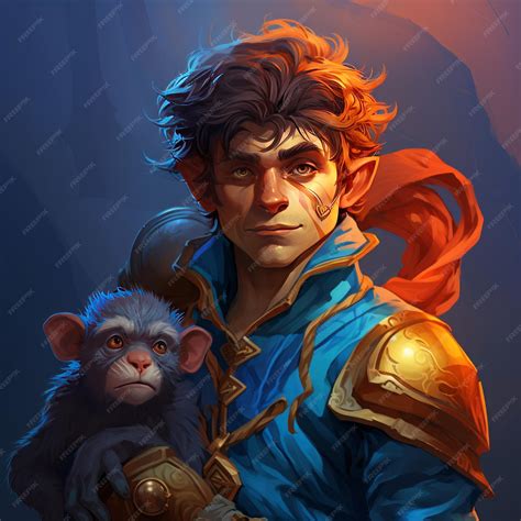 Premium Photo | The Adventurous Elven Hero A Dazzling Circus Tale in