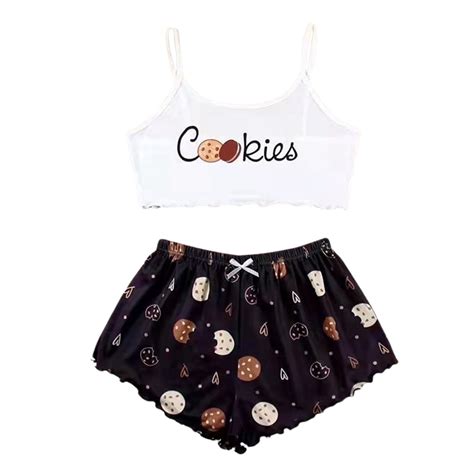 Bjutir Women Silk Satin Pajamas Set Lingerie Floral Lace Sleepwear Set White Walmart