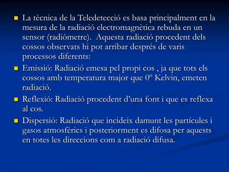 Ppt Introducci I Fonaments F Sics De La Teledetecci Powerpoint