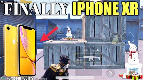 Omg😍first Gameplay On Iphone Xr🔥smooth60 Fps Pubg Mobile Test Iphone