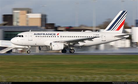 Aircraft Photo Of F GRHR Airbus A319 111 Air France AirHistory