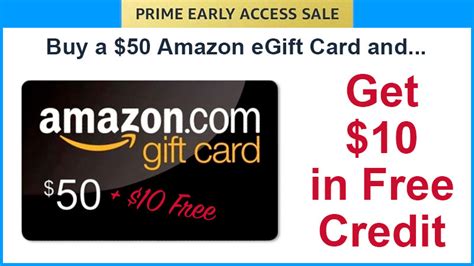 [UPDATED] Buy a $50 Amazon Gift Card and get $10 credit for Free ...