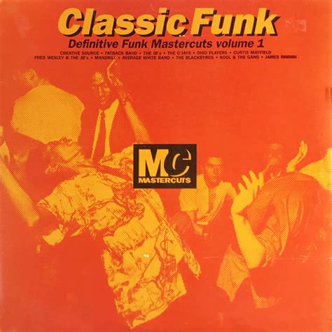 Classic Funk Definitive Funk Mastercuts Volume 1 1992 Vinyl Discogs